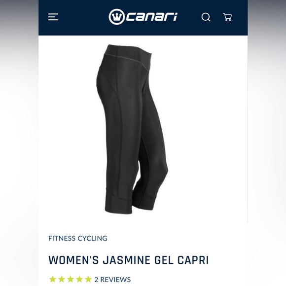 Canari Pants & Jumpsuits Canari Padded Bike Capris Poshmark